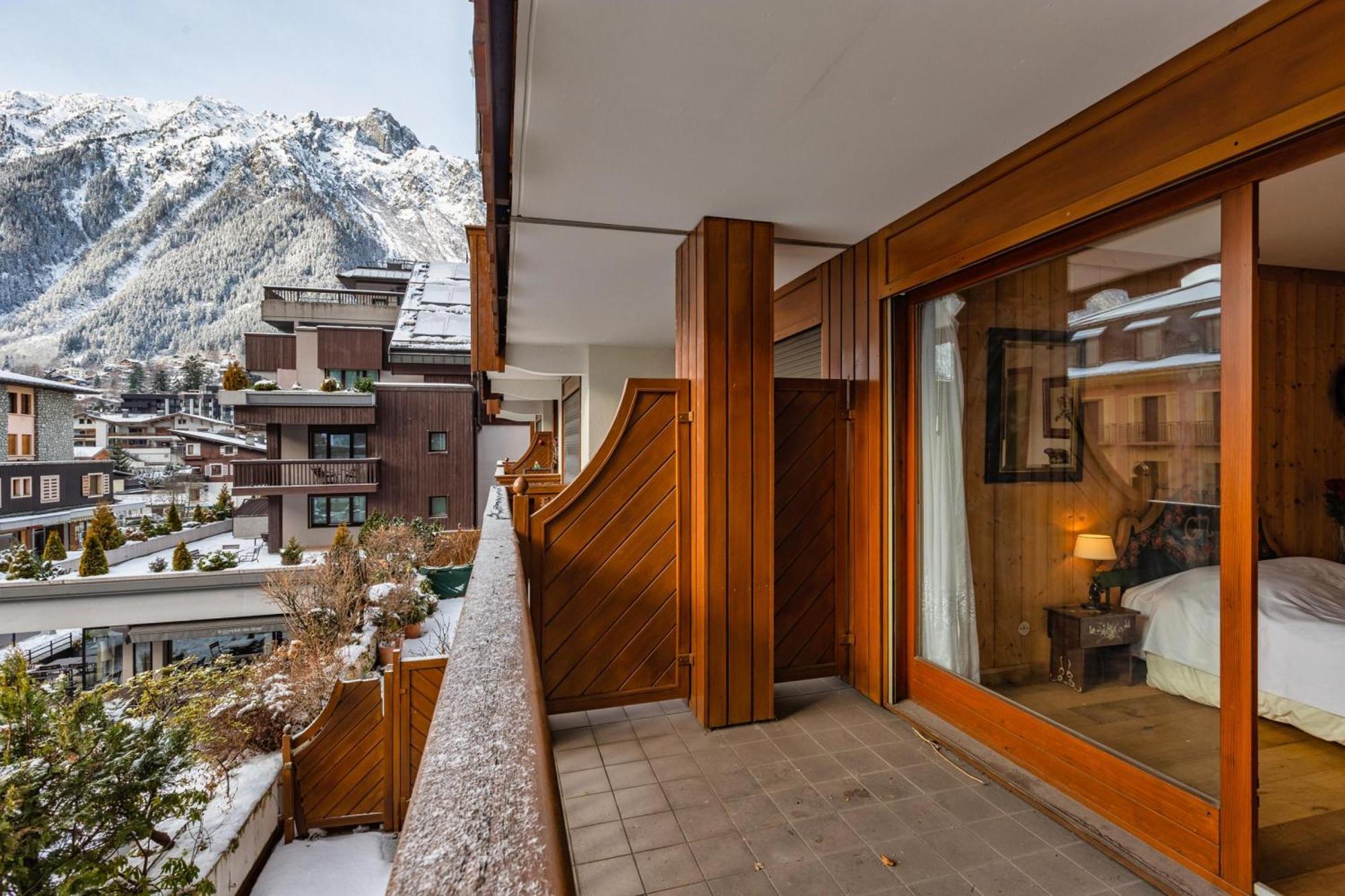 Duplex Aiguille Du Midi Large Terrasse - Happy Rentals Chamonix Zewnętrze zdjęcie
